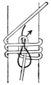 コイル巻もやい結び（2）