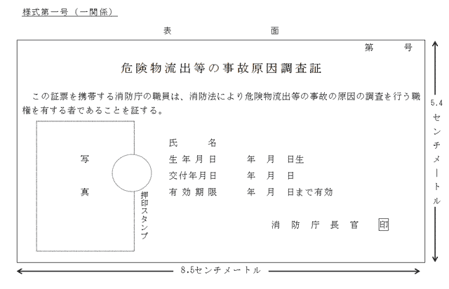 様式第一号(一関係)