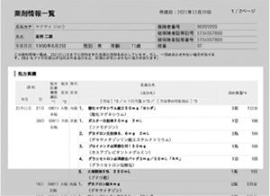 お薬の情報