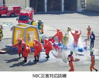 NBC災害対応訓練