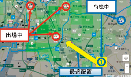 第6-4図　運用最適化プログラムの画面例