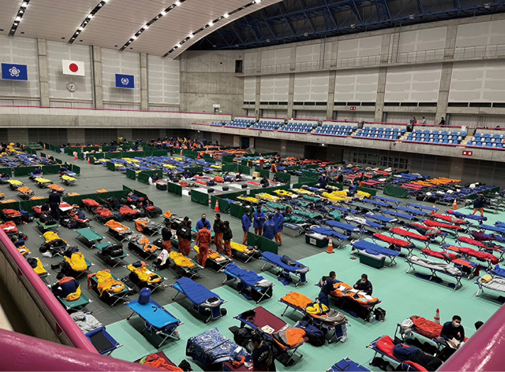 第6回緊急消防援助隊全国合同訓練の様子