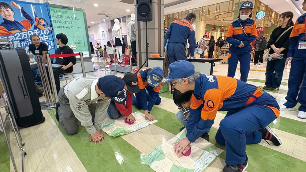 入団促進イベント(消防団活動の体験)