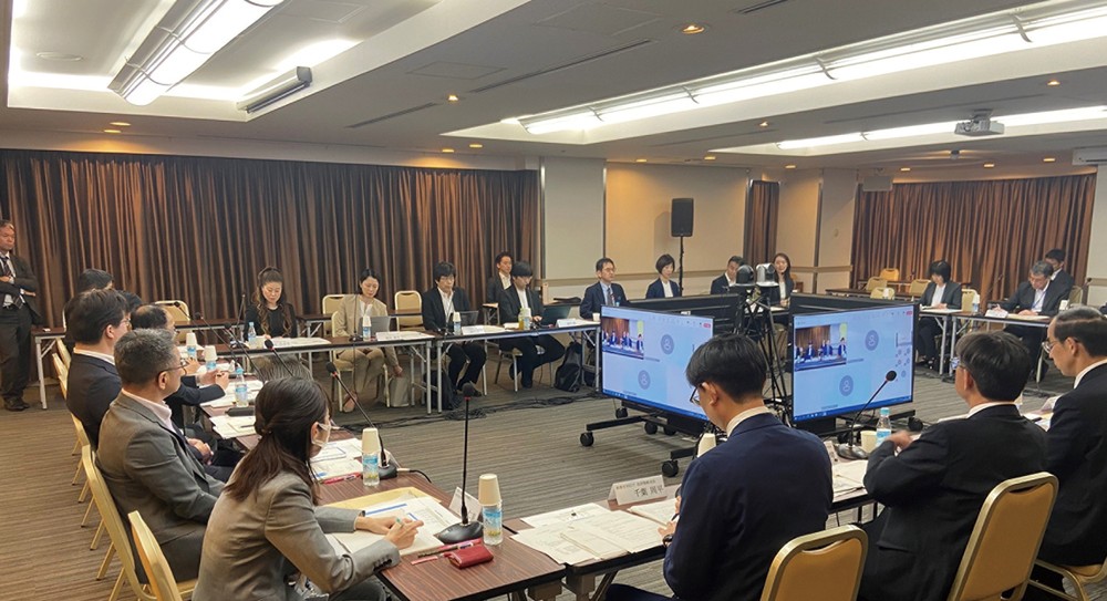 特集7-1図　第1回 消防技術戦略会議の様子（令和7年6月5日開催）