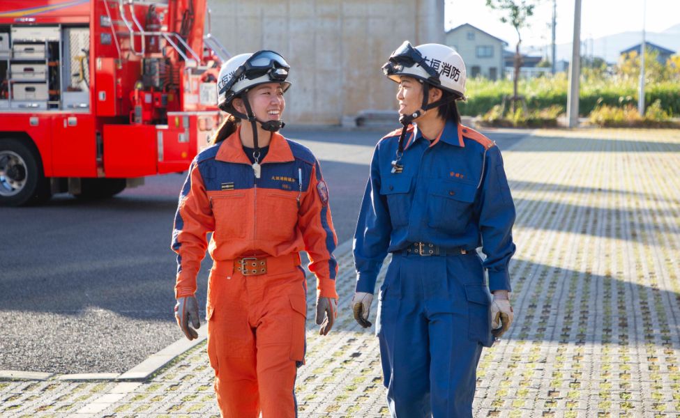 女性消防士インタビュー｜女性消防吏員の活躍推進のためのポータル